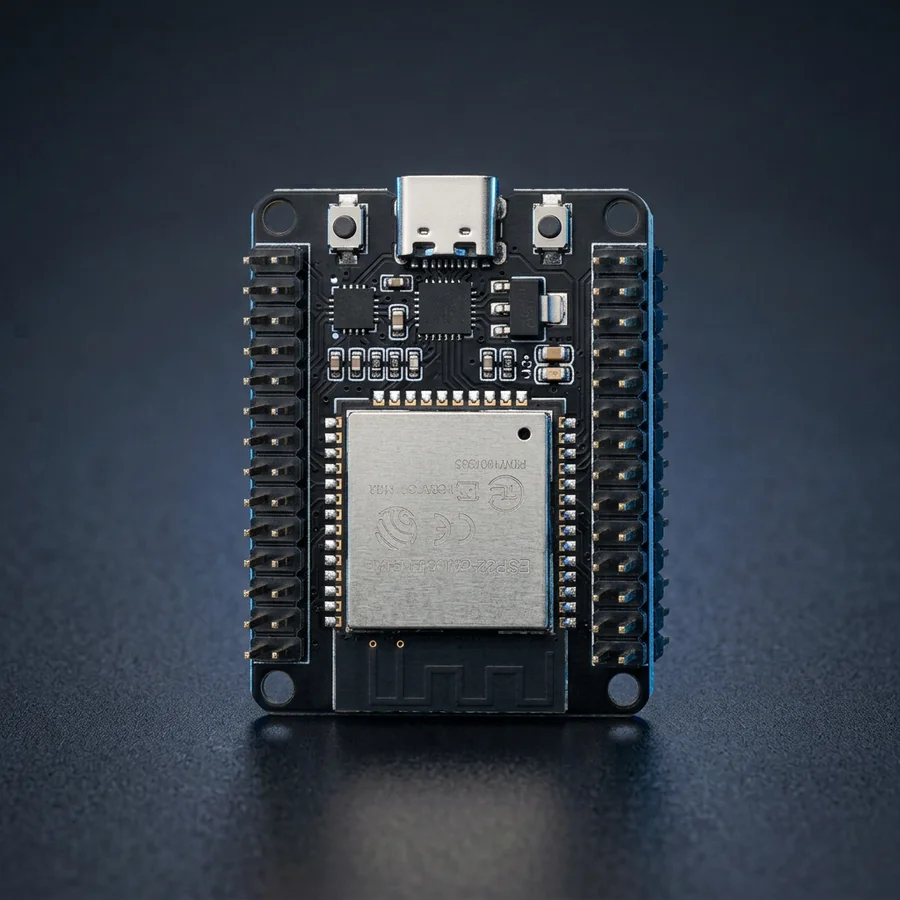تصویر مفهومی نمونه؛ برد توسعه ESP32 DevKit
